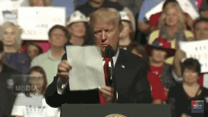 트럼프 문재앙 흉내 2.gif