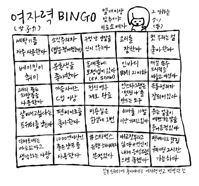 파일:여자력 빙고2.jpg