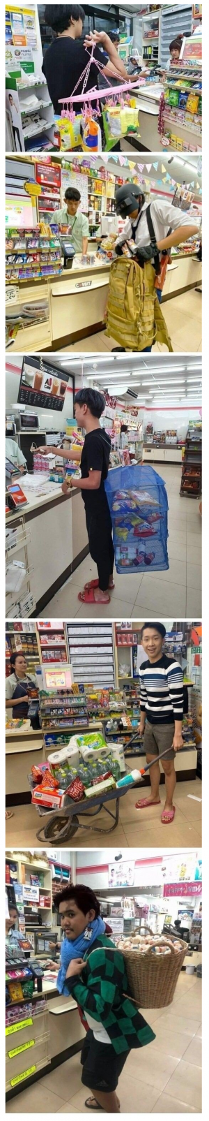 비닐봉지를 금지한 태국 근황.png