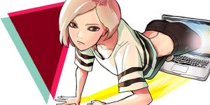 레진코믹스 피자와 꽃.jpg