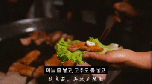 짱퀴벌레 '상추쌈은 우리 것이다 해'.gif