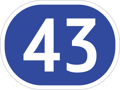파일:Korea National Route No.43.svg