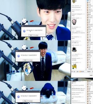 마지막으로 팟수들에게 절을 하는 모습.