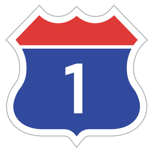 파일:Korea Expressway No.1.svg
